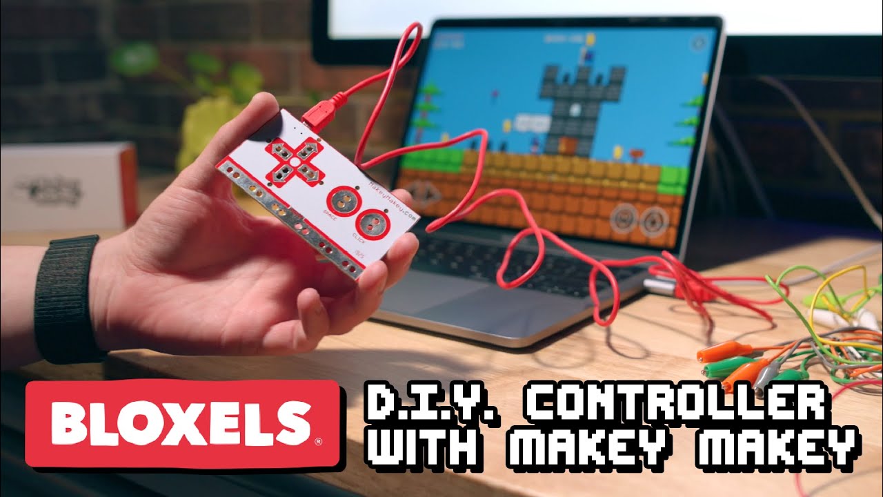 DIY Bloxels Controller with Makey Makey