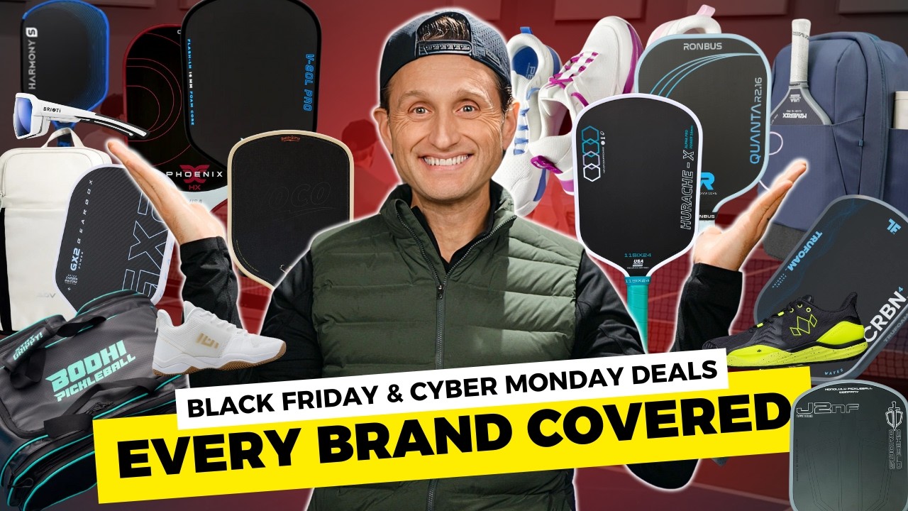 Best Black Friday & Cyber Monday Pickleball Paddle & Gear Deals &mdash; Up to 70% Off