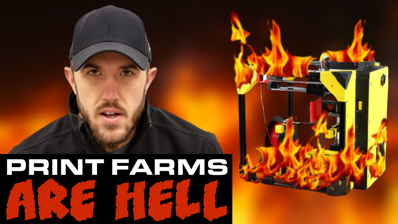 So You Wanna Build a GIANT 3D Print Farm?