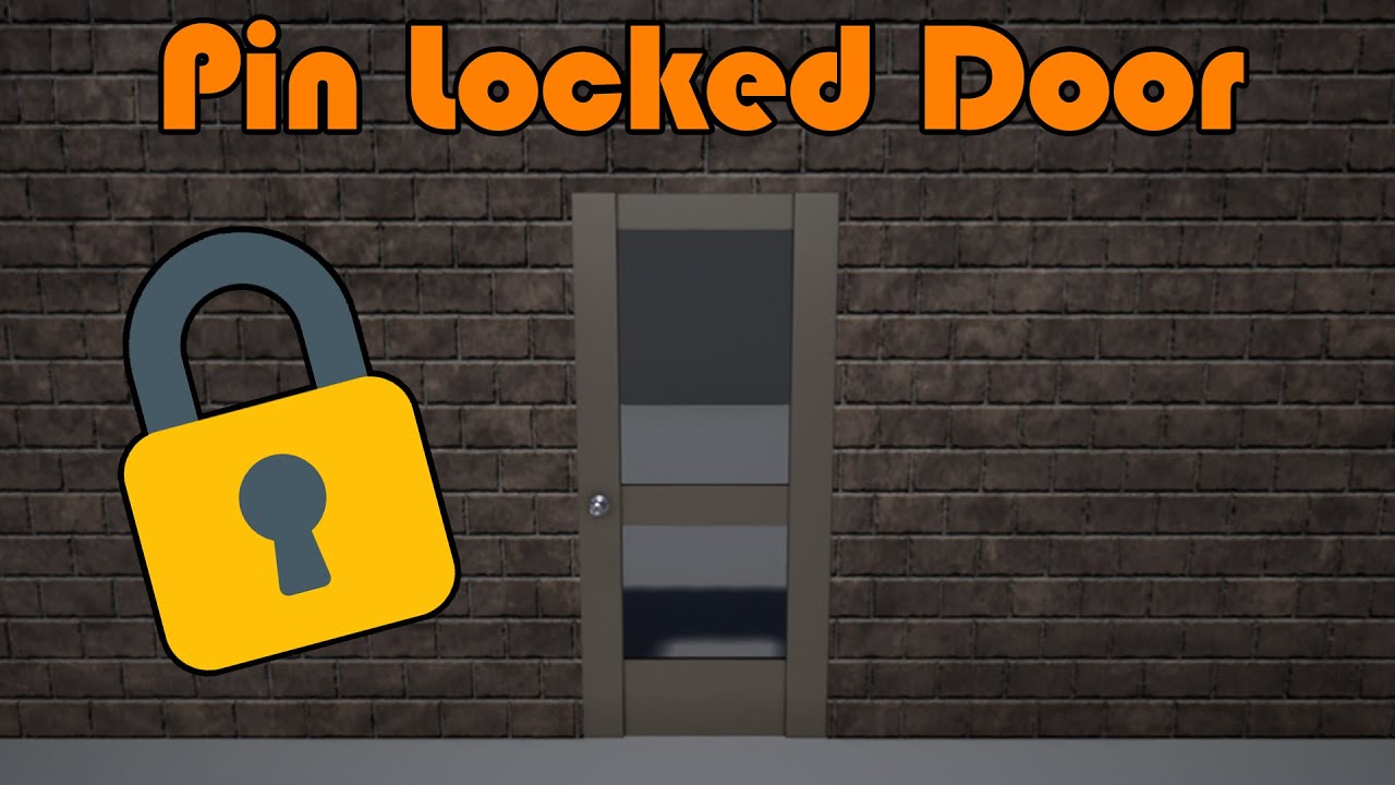 Pin Locked Door - Unreal Engine Tutorial
