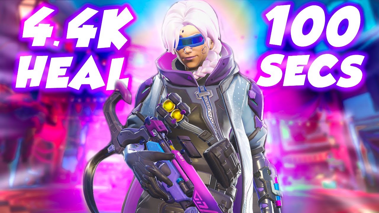 4.4k Heal in 100 seconds - Overwatch 2