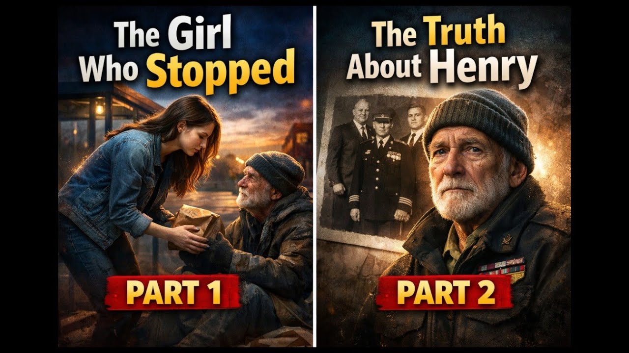 She Stopped for a Homeless Man — and Discovered Who He Really Was(True Emotional Story)