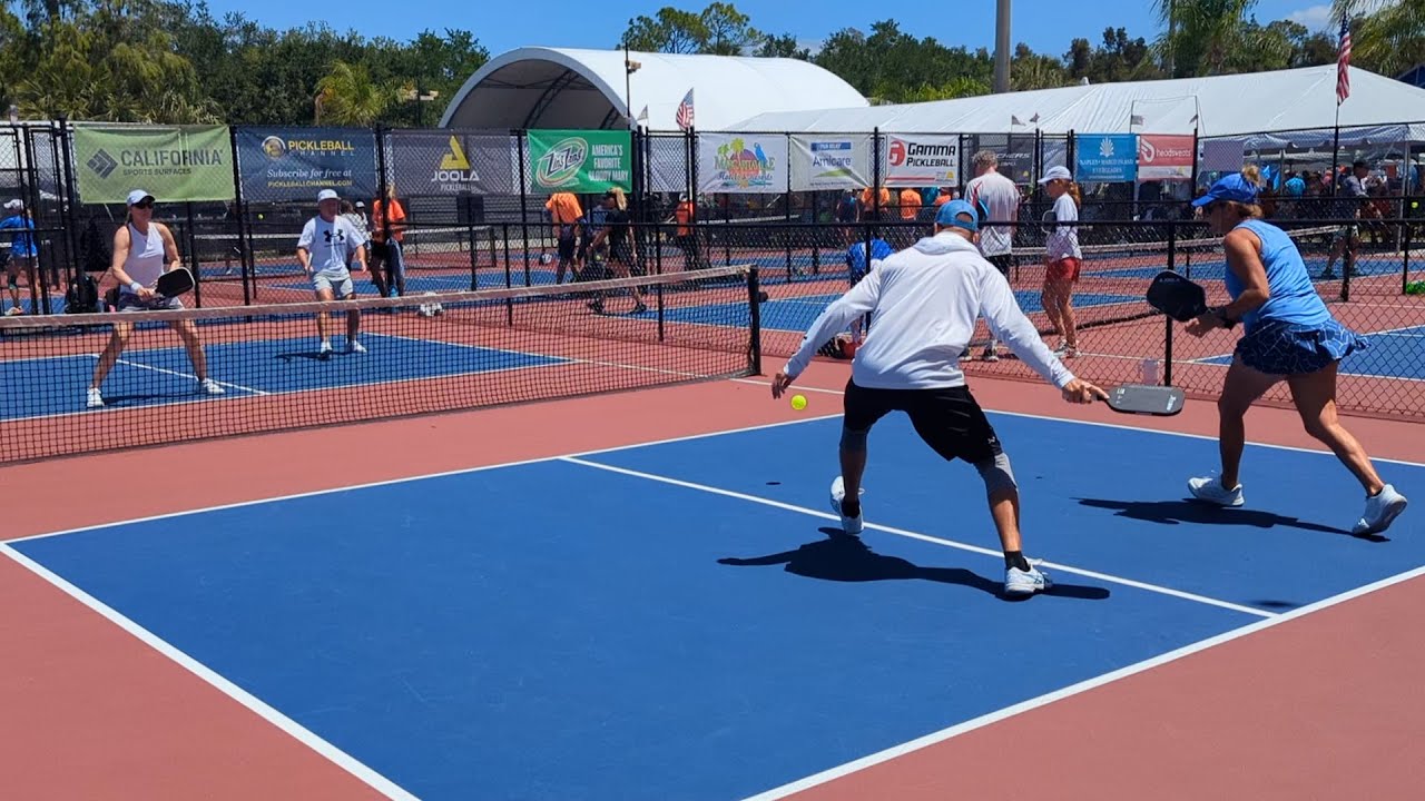 Mixed 55+ Pickleball at US Open 2024
