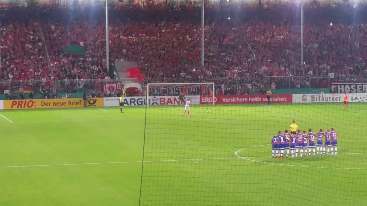DFB Pokal Cottbus Stuttgart Elfmeterschießen