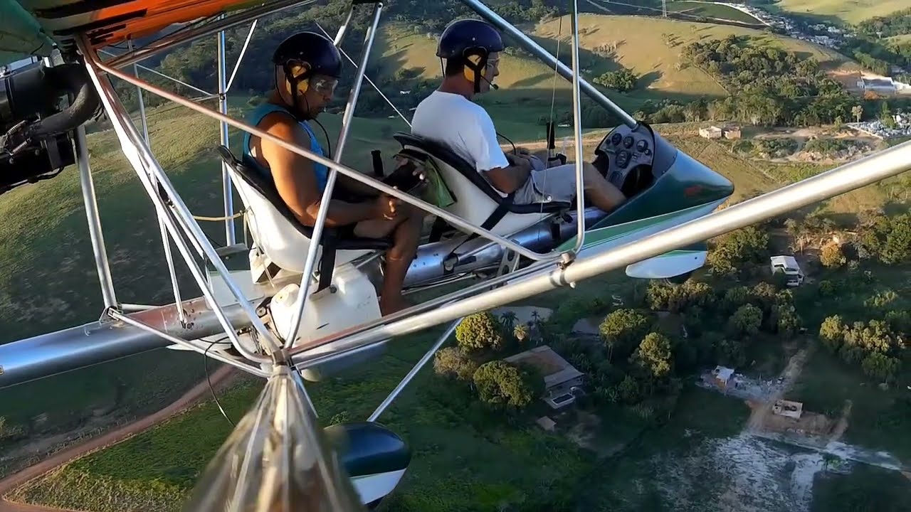 Sobrevoo Volta Grande - Estrela Dalva Mg - Ultraleve Fox 2 - Rotax 503 - Cmte Luiz