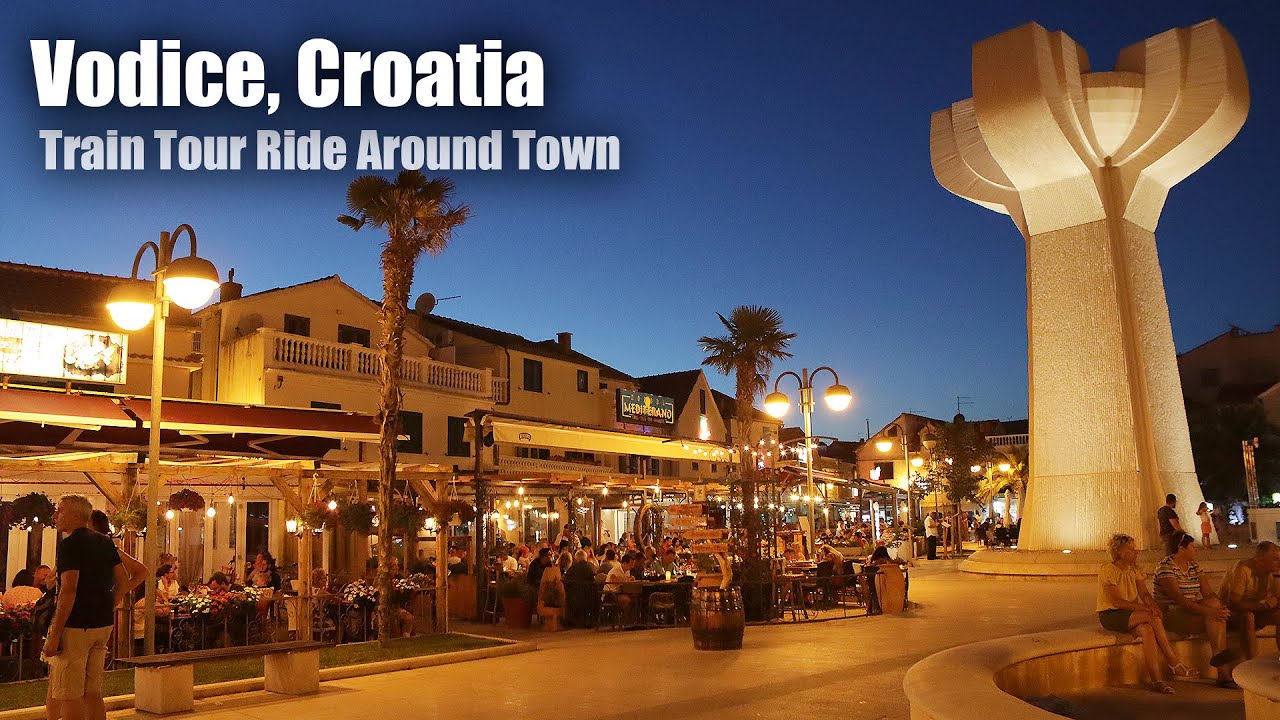 Train Tour Ride around Vodice, Croatia