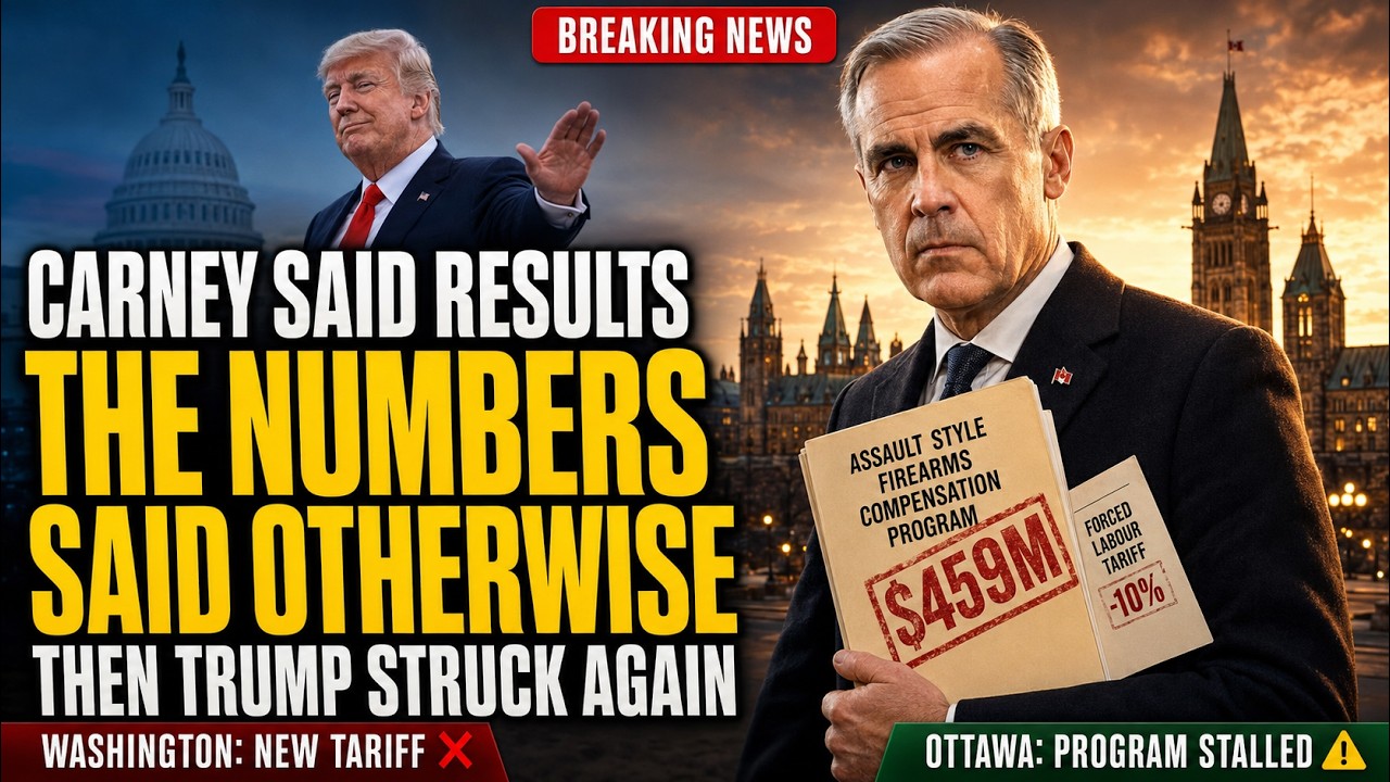 BREAKING: Carney CORNERED on Gun Buyback &mdash; Trump Tariff Hits as Canada REELS!