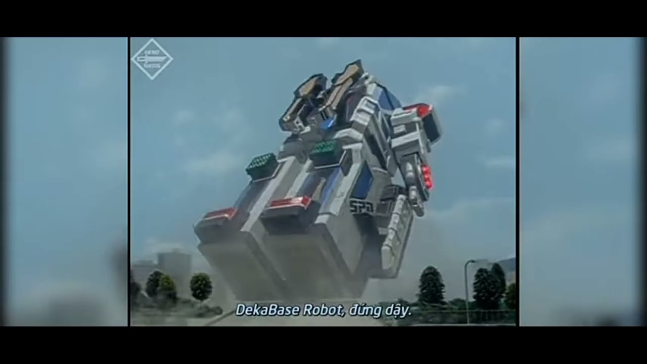 tokusou sentai dekaranger  all gattai vehicle car & finished (2004) 2025