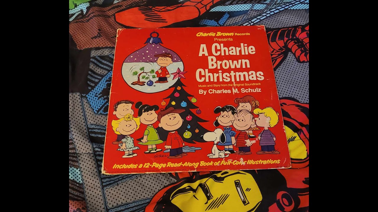 episode 488 a Charlie brown Christmas 1977 book on record