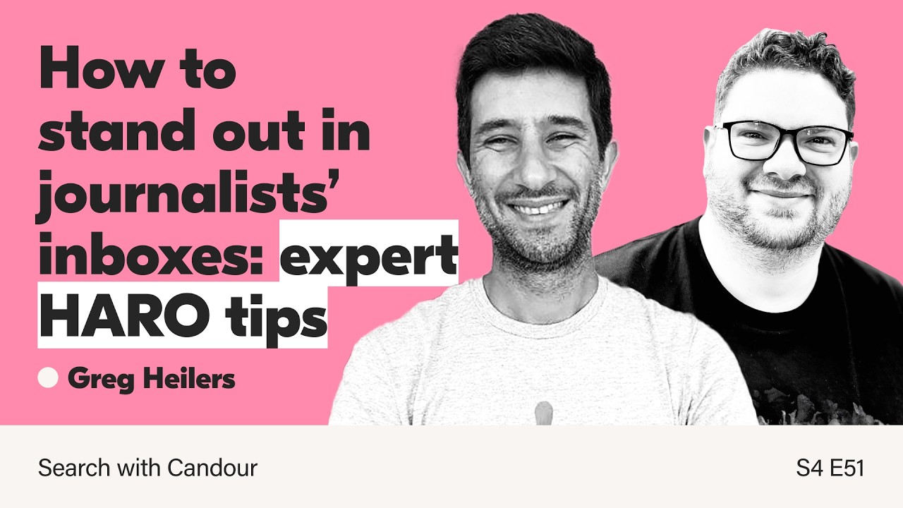 How to stand out in journalists' inboxes: expert HARO tips | Search with Candour