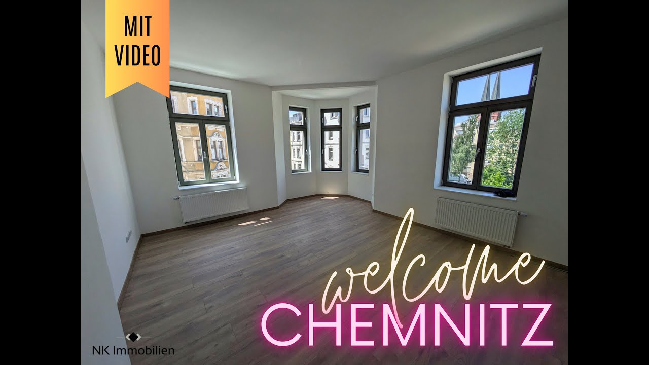 3-Raum Wohnung zur Miete in der 1. Etage, Zietenstr. 42, 09130 Chemnitz