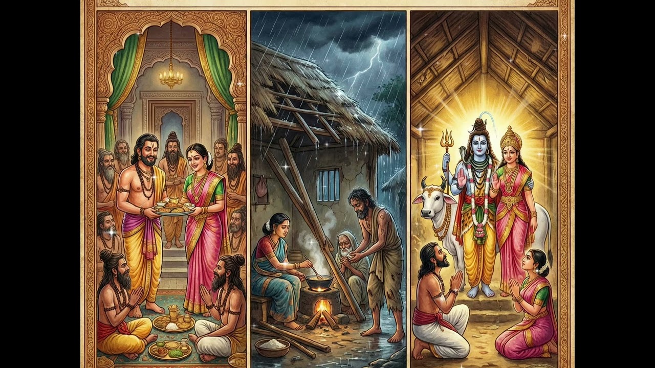 🙏 అన్నదానం చేస్తే శివుడే వస్తాడా? 😱 | నాయనారు భక్తి 🔱