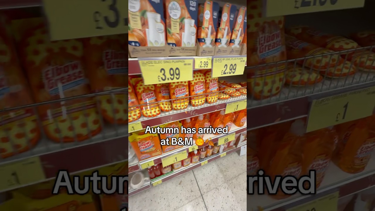Autumn has arrived at ​⁠B&M 🍂🎃 #autumn #autumndecor #shopwithme #shortsvideo #shopping
