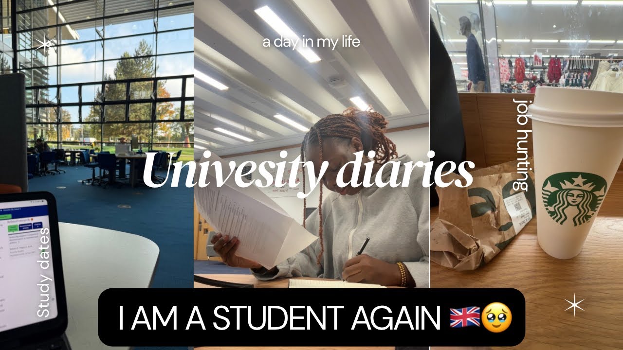 FIRST DAY OF UNI| 🇬🇧UK DIARIES 3 | I GOT LOST 😭