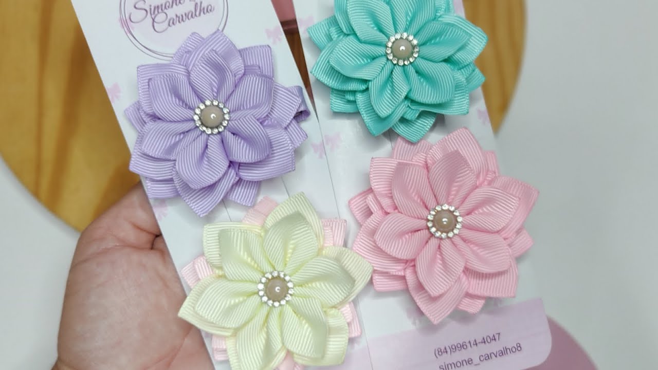 Flor Moana com duas Camadas 🌺