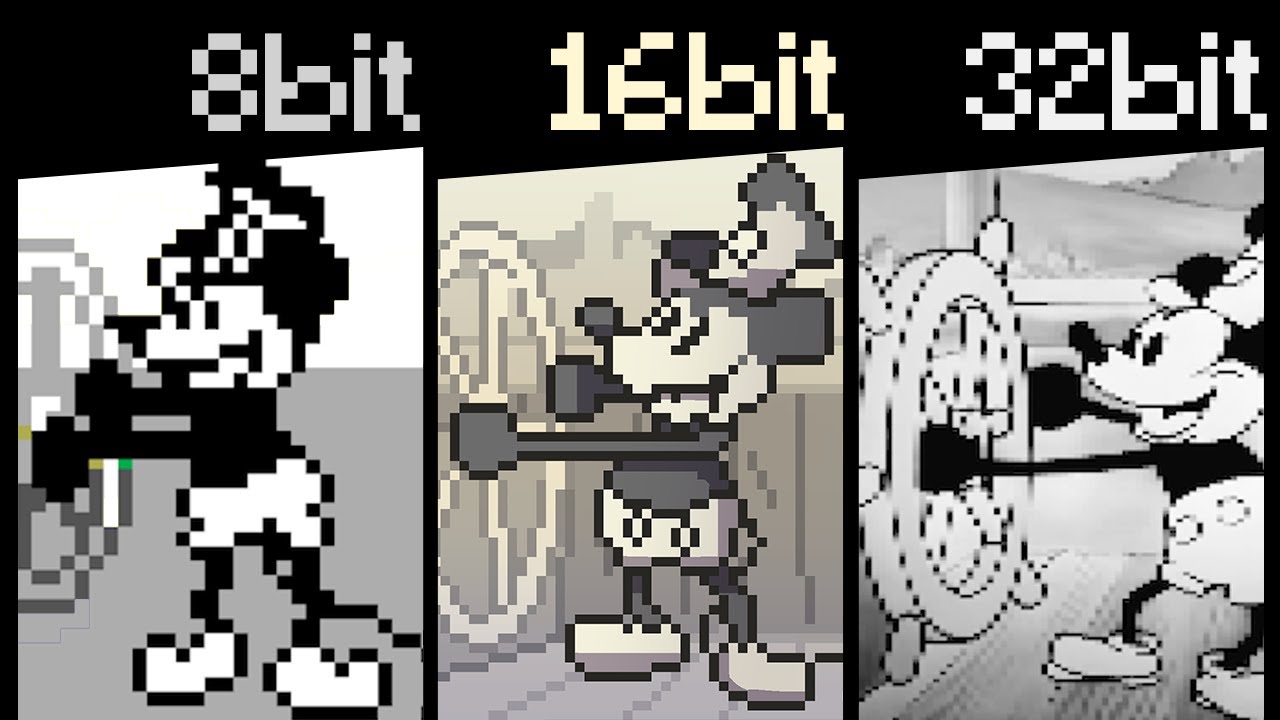 Steamboat Willie: Cada vez mas Bits