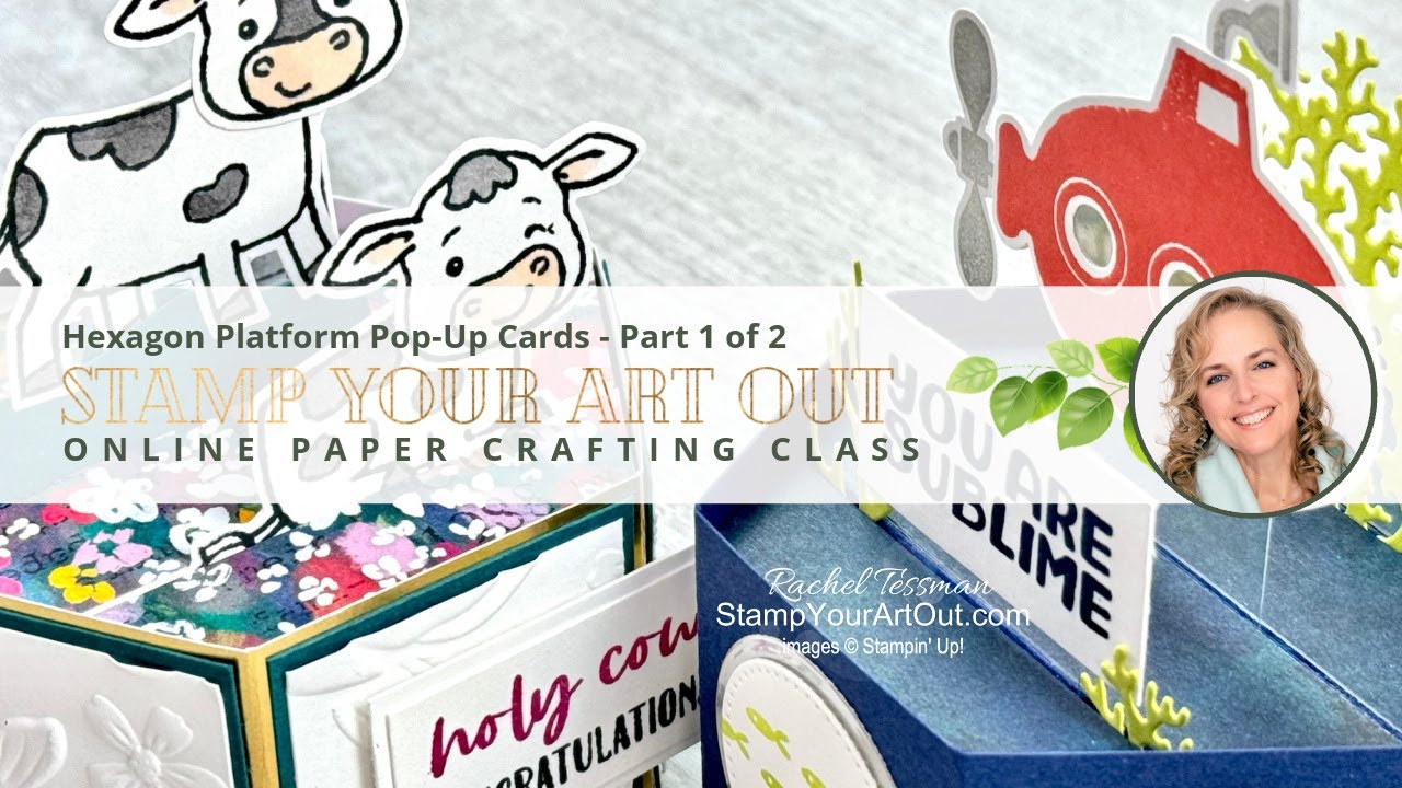 Hexagon Platform Pop-Up Cards - Part 1 of 2