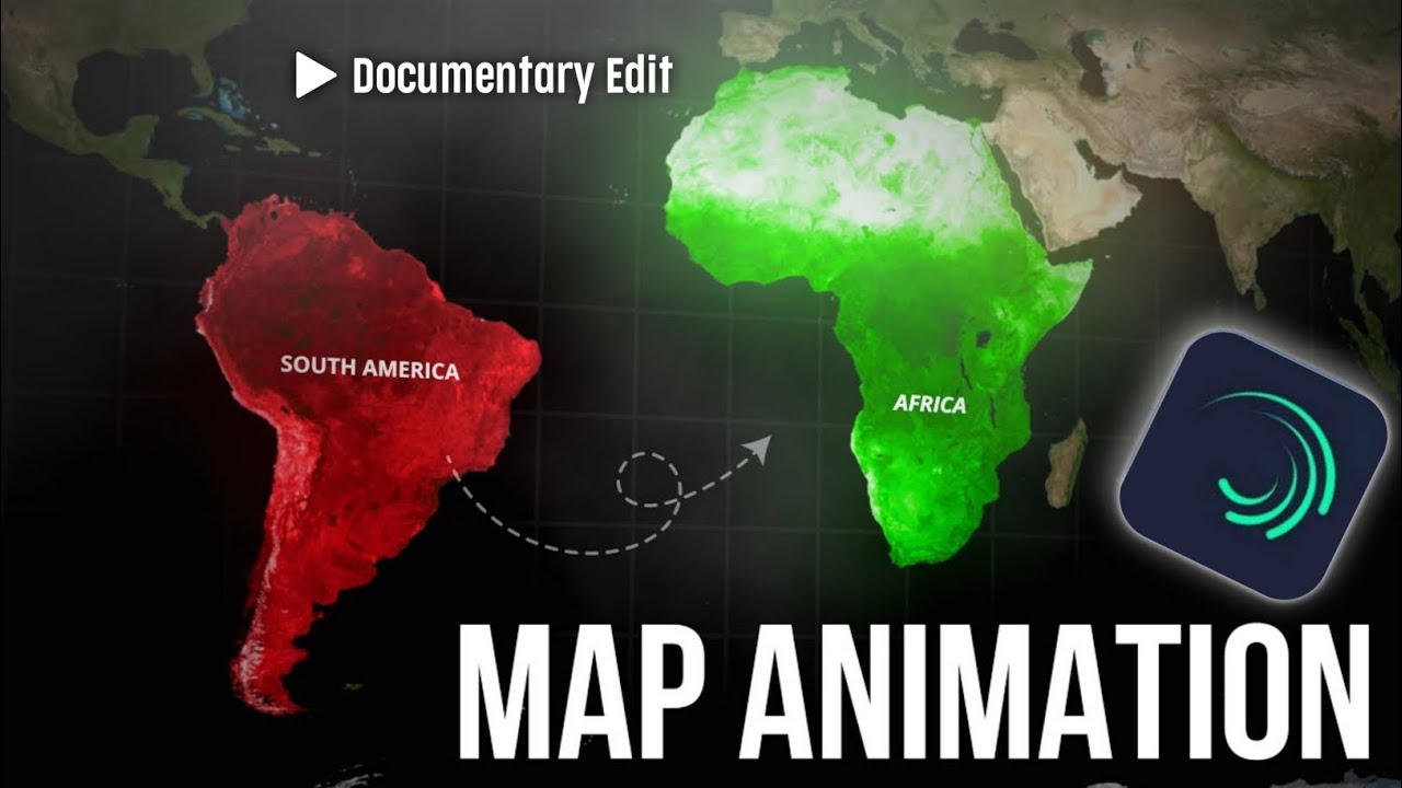 Map Animation FREE COURSE / Alight Motion for Android Users