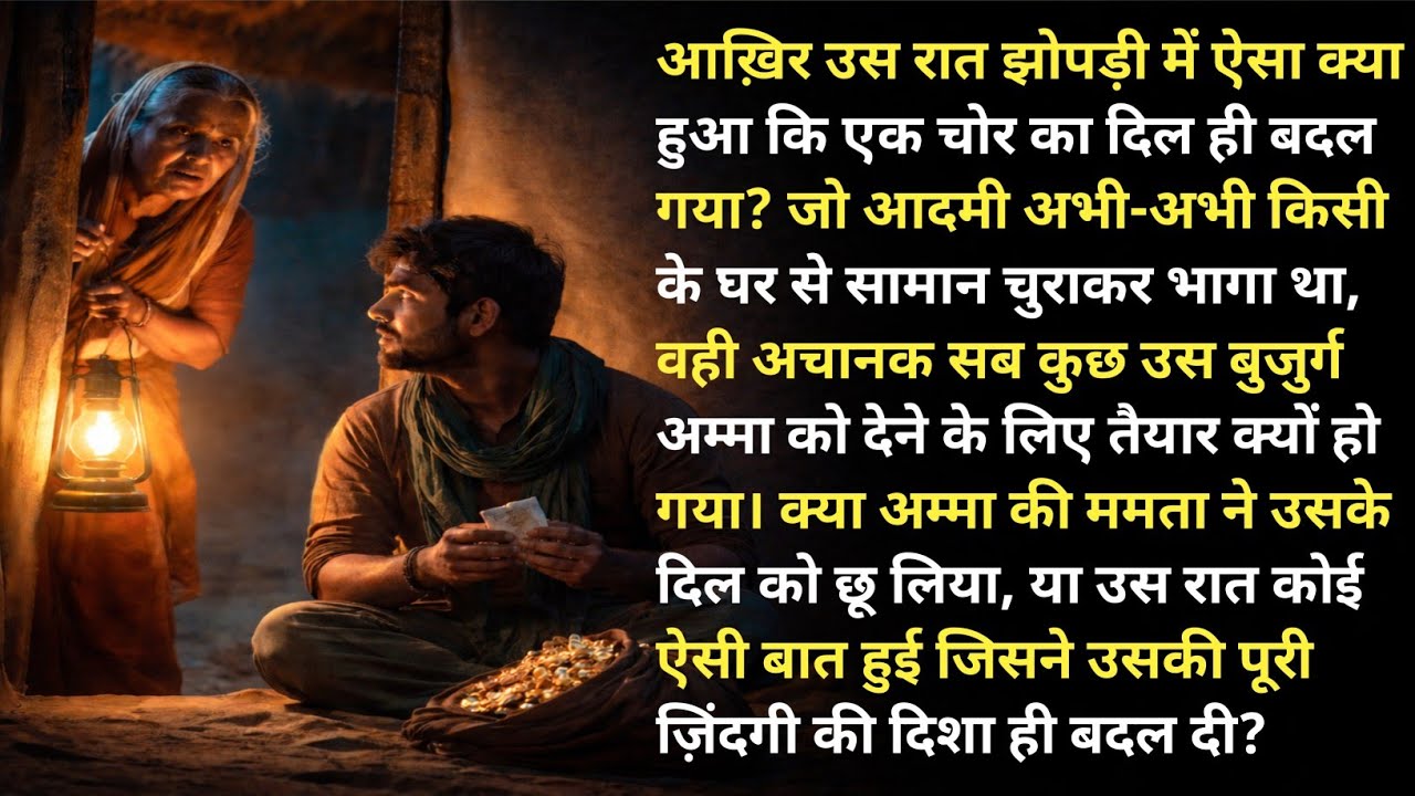 चोर की कहानी | Suvichar Story | Hindi Story | Moral Story | Hindi Kahani | Emotional Story