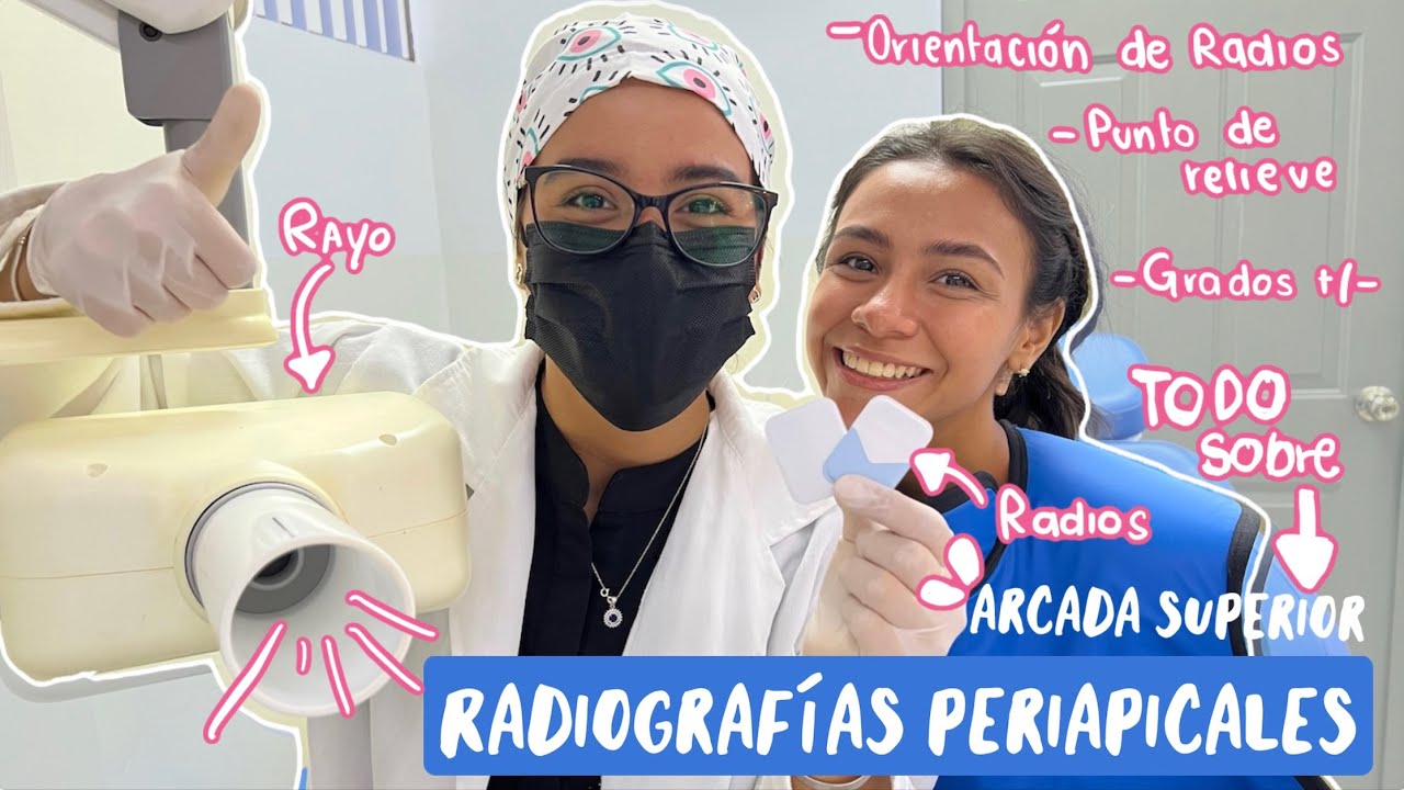 ¿CÓMO TOMAR RADIOGRAFÍAS PERIAPICALES? | arcada superior