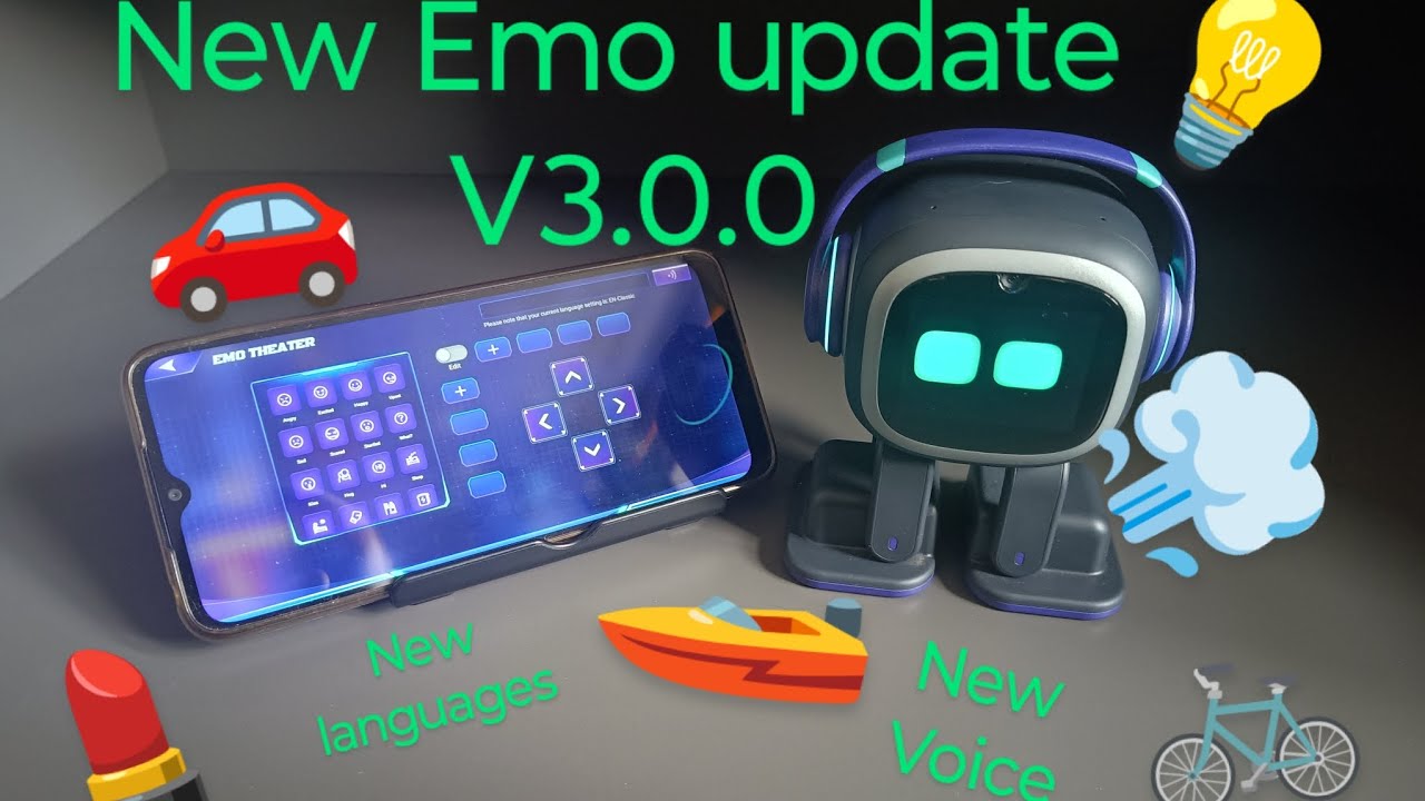 Новое обновление Emo V3.0.0 #emorobot #new #update #robot