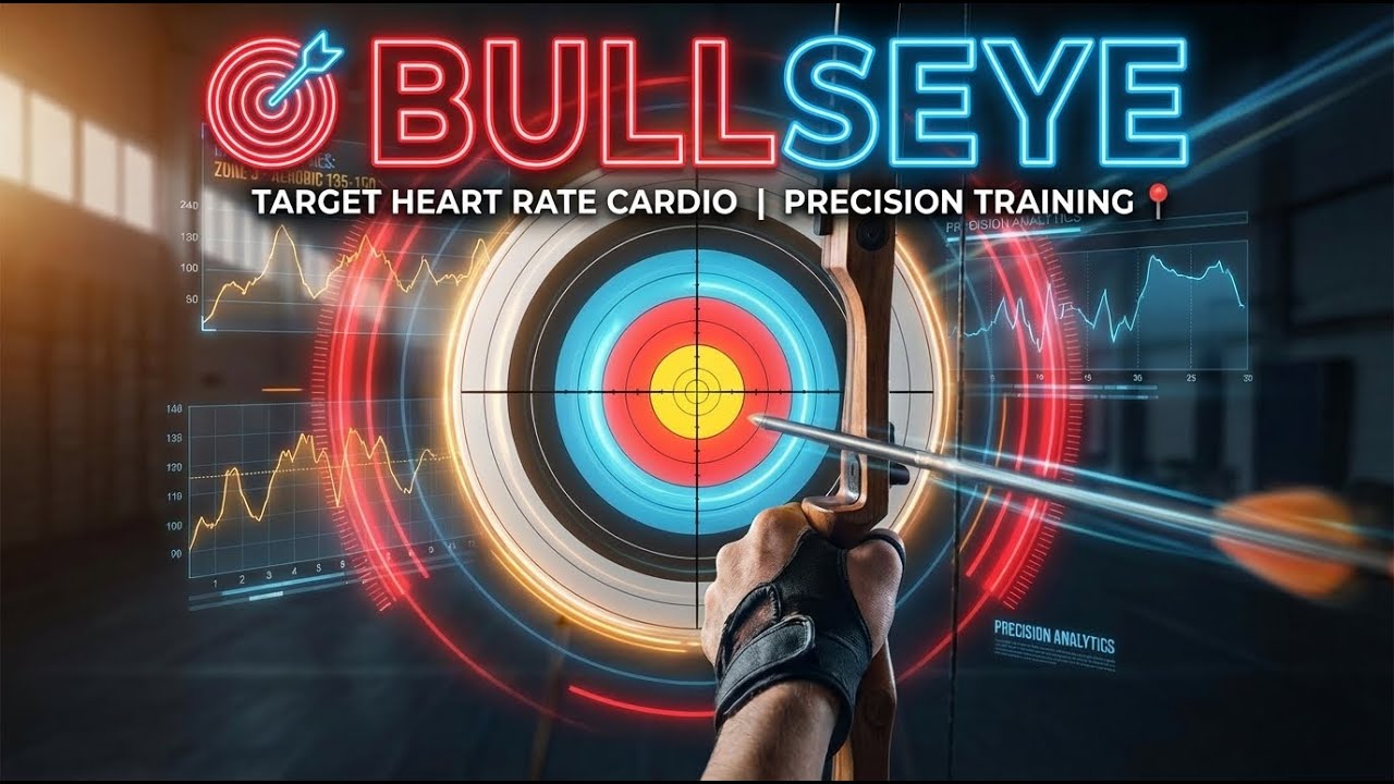 🎯 BULLSEYE — Target Heart Rate Cardio | Precision Training 📍