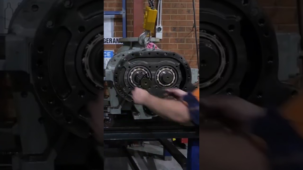 Mycom 250L Screw Compressor Overhaul (Ammonia Plant)