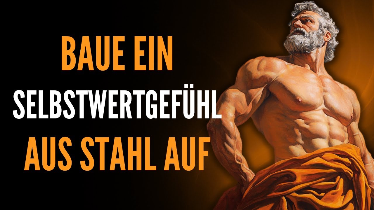 Zwinge dich, ein Selbstwertgefühl aus Stahl aufzubauen. Stoizismus.