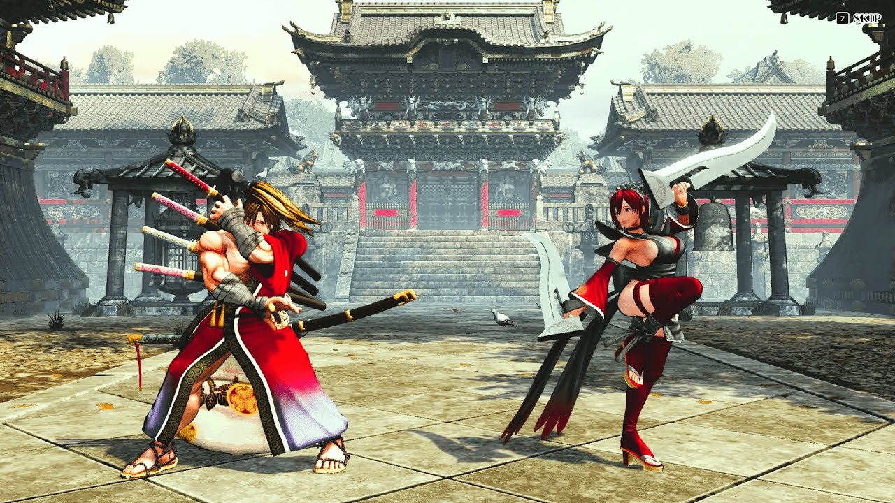 Yoshitora vs Iroha (Hardest ) Samurai Shodown