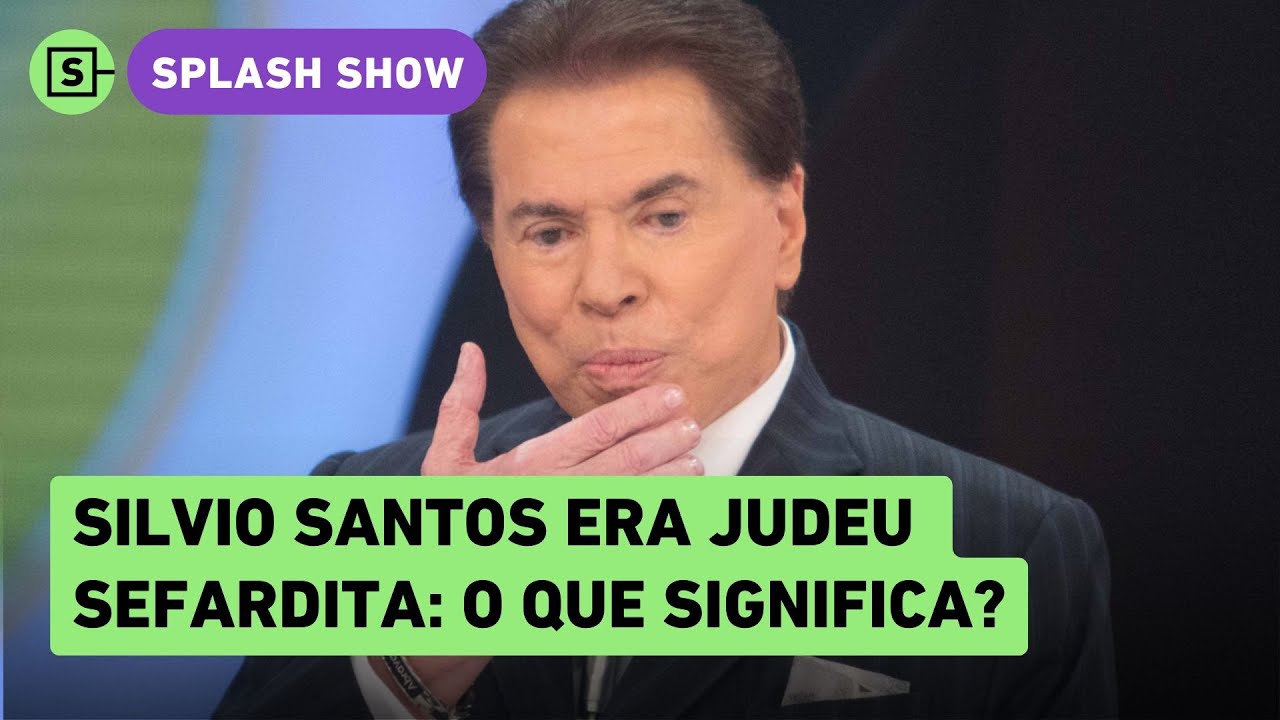 O que &eacute; judeu sefardita, como Silvio Santos? Saiba a origem do apresentador do SBT!