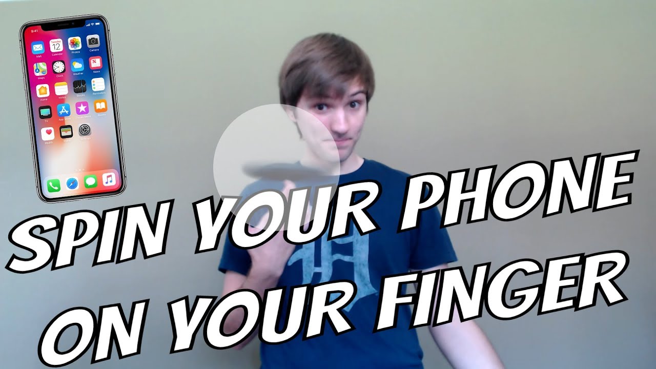 How to Spin Your Phone on Your Finger! (Step by Step Tutorial)