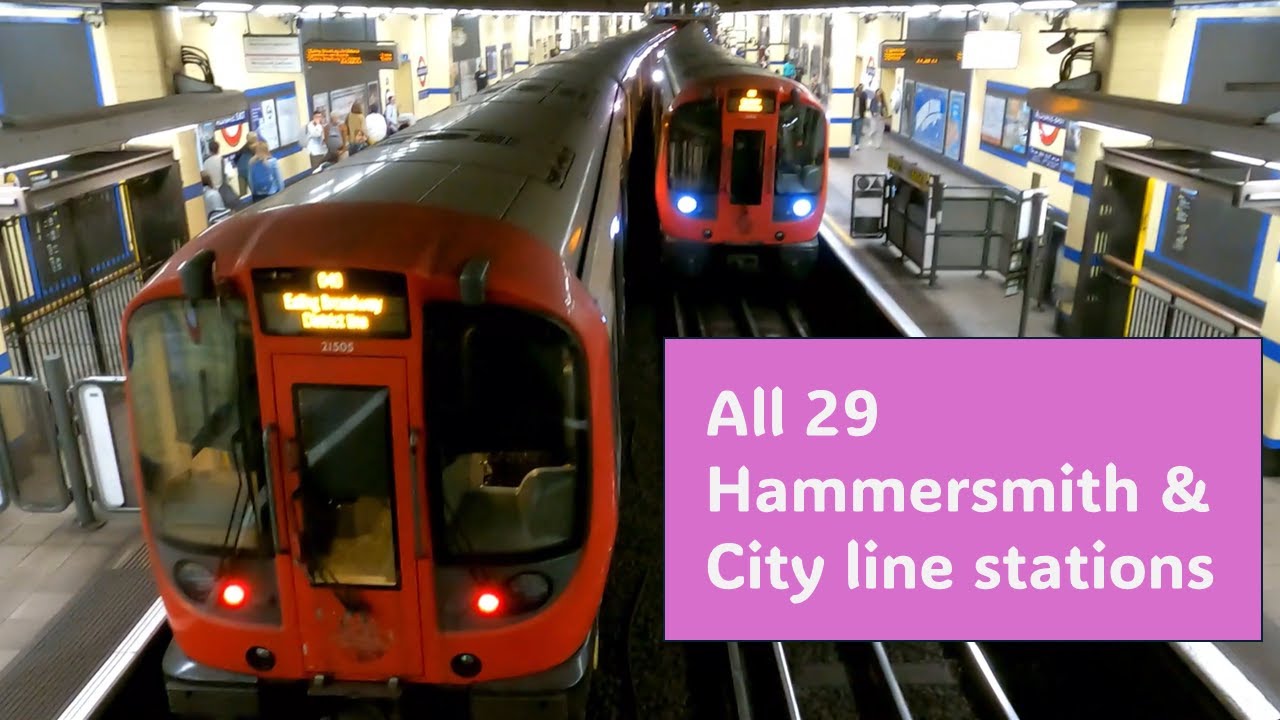 All 29 Hammersmith & City Line stations!