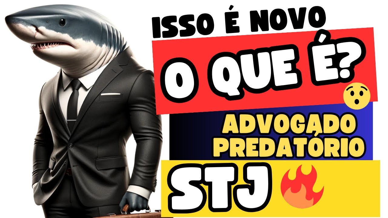 🔴😱 NOVIDADE: O QUE &Eacute; ADVOGADO PREDAT&Oacute;RIO E LITIG&Acirc;NCIA PREDAT&Oacute;RIA? STJ TEMA 1198 🔴