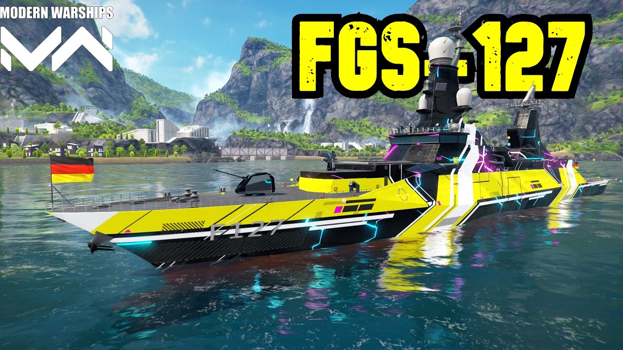 FGS F-127 | MENDING INS NILGIRI | Modern Warships