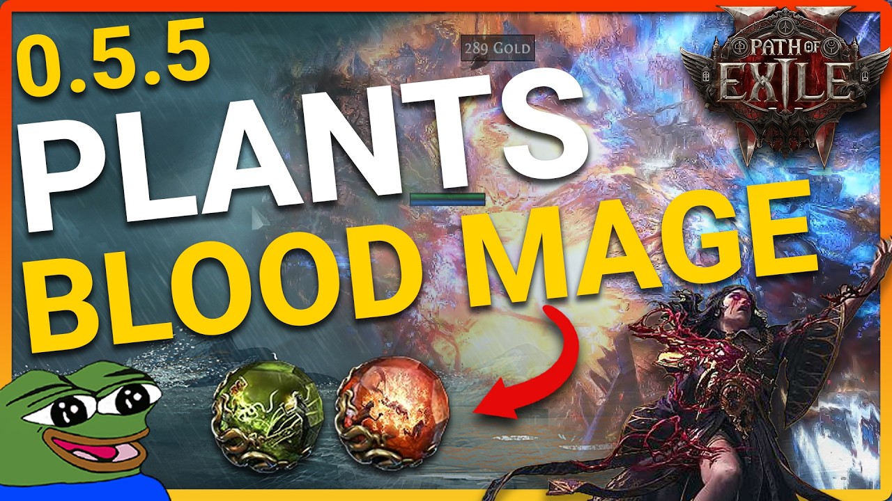 PoE 2 0.5.5 | Plants Blood Mage Build Update | Path of Exile 2 Forbidden Rites