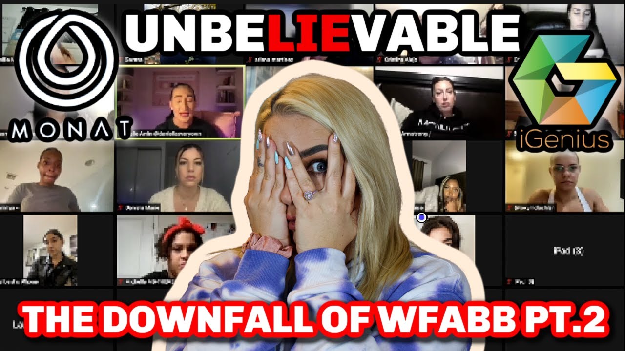 THIS IS THE WORST MLM ZOOM CALL IVE EVER SNUCK INTO | WFABB iGENIUS EXPOSED PT 2
