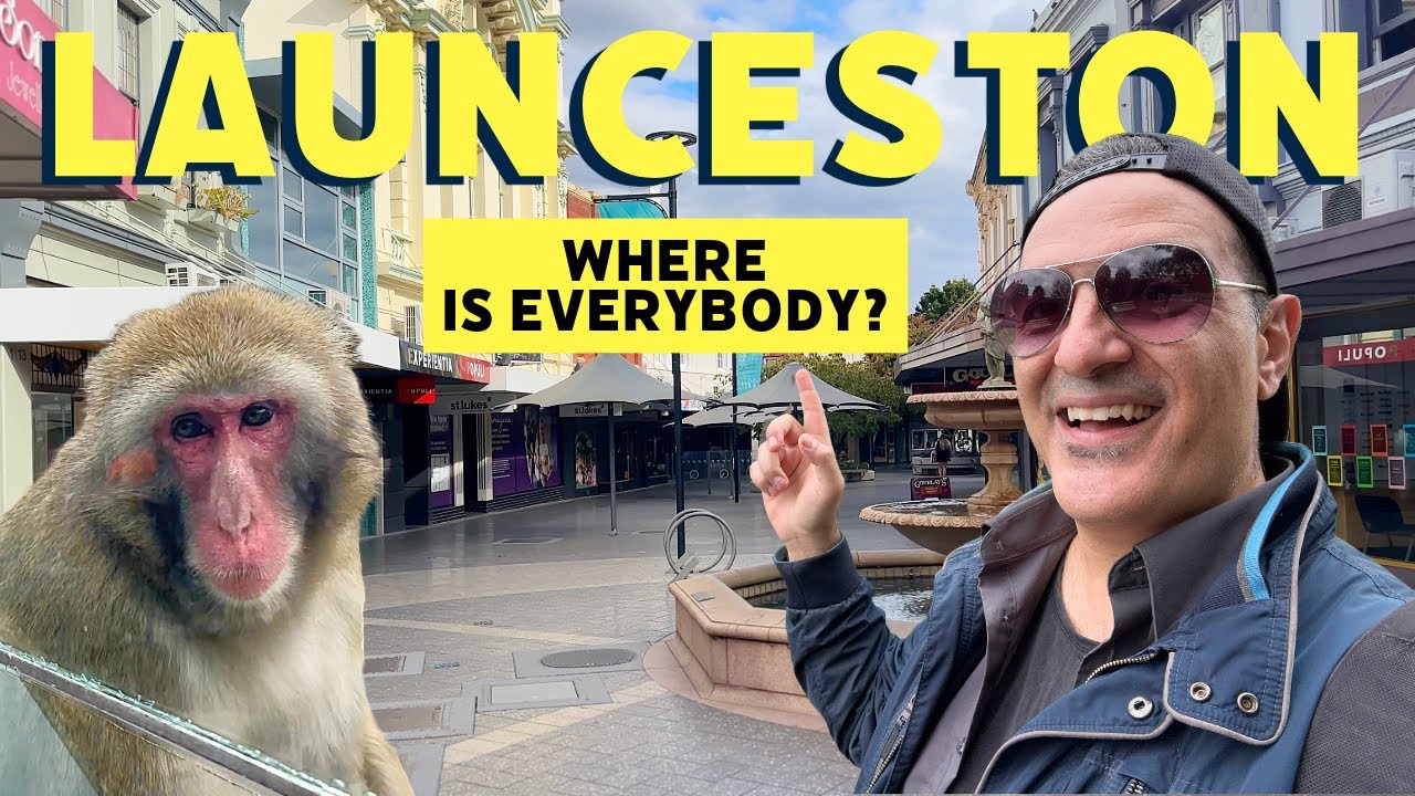 Monkeys, Markets, and Majesty but where is everybody in Launceston, Tasmania?