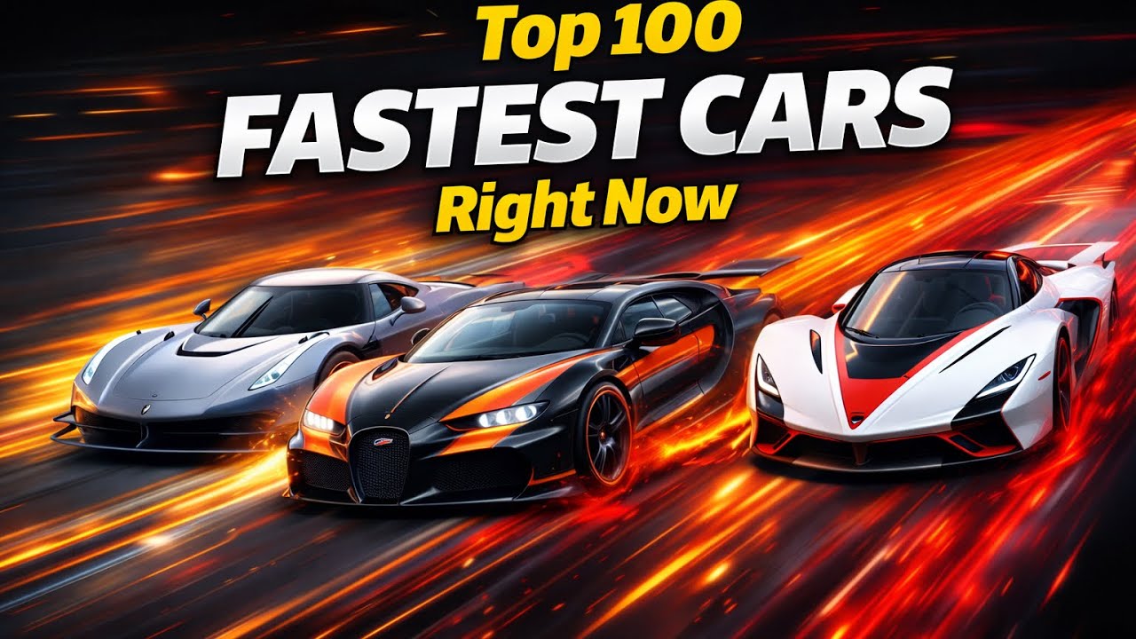 Top 100 Fastest Cars in the World (2026 Edition) | Part 2