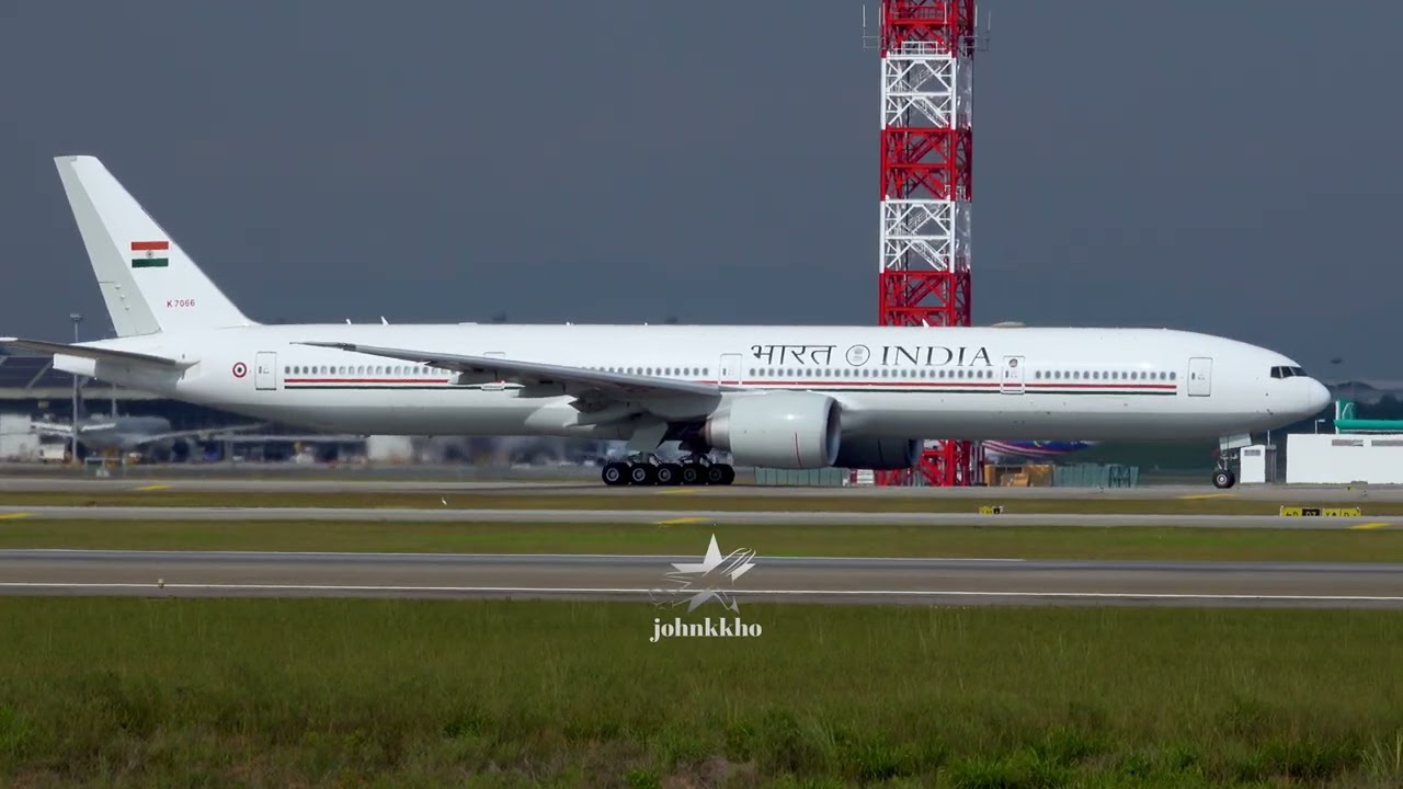 India 1 K7066 Boeing 777-337(ER) Departing Out Of KLIA 8th Feb 2026