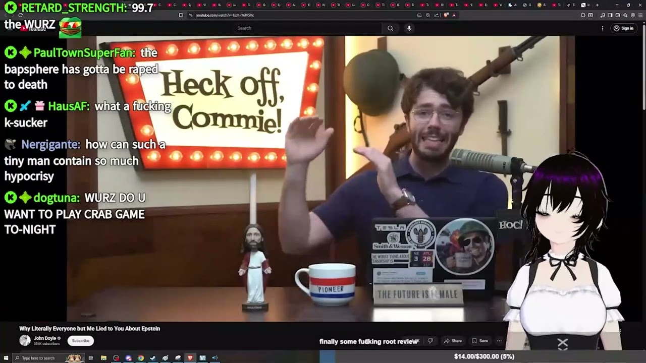 Wurzelroot reacts to Doyle's cope video about the Epstein coverup
