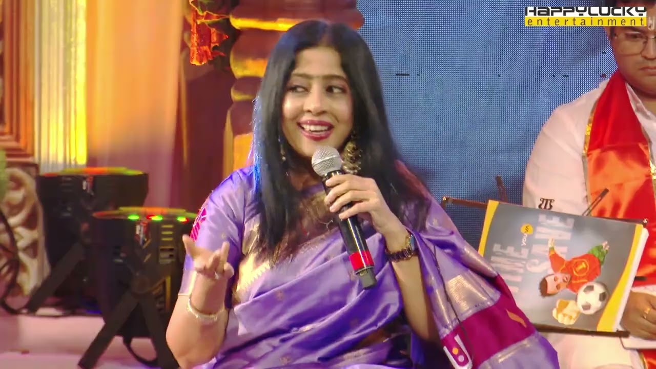 Pandurang Kanti Divya Tej Jhalakati by Sanjeevani Bhelande Live HappyLucky Entertainment
