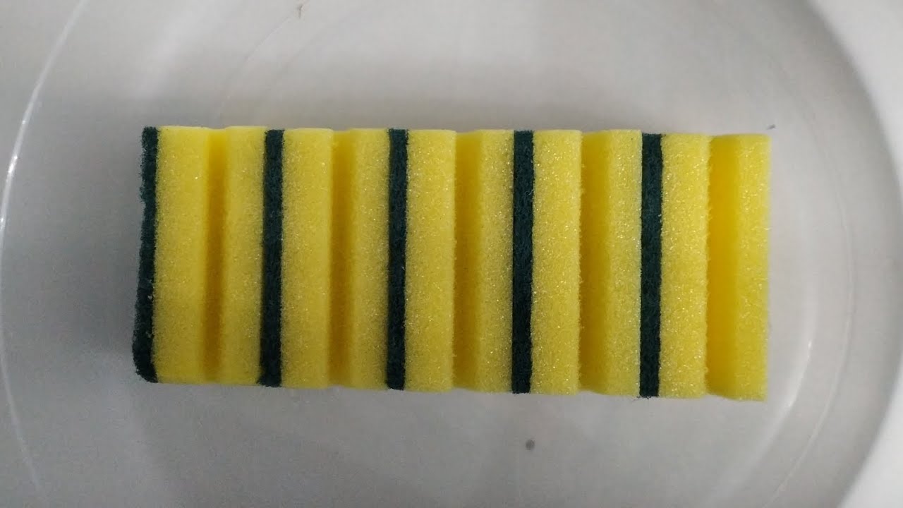 ×5 Kitchen Sponges Jelly Ripping | Sponge ASMR