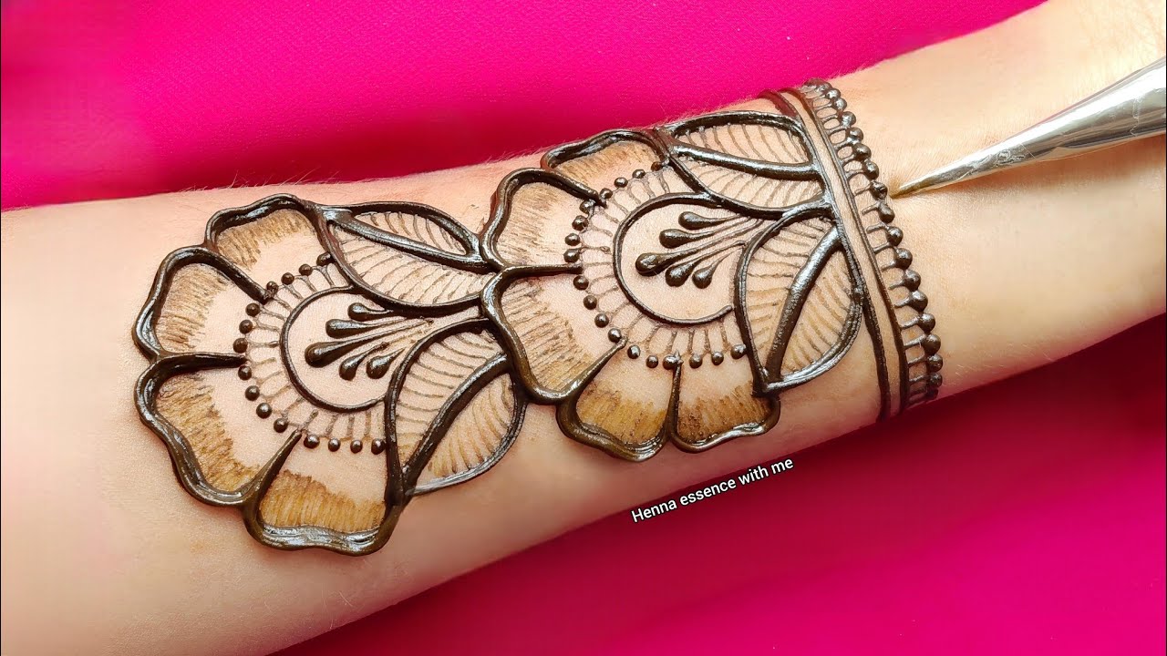 Simple Front Hand Mehndi Design || Easy Mehndi Design || 