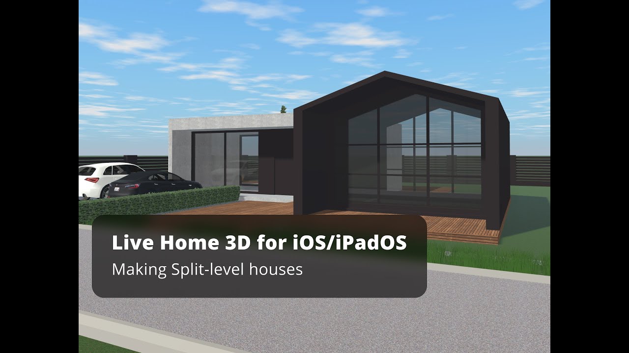 Making Split-Level Houses - Live Home 3D for iOS / iPadOS Tutorials