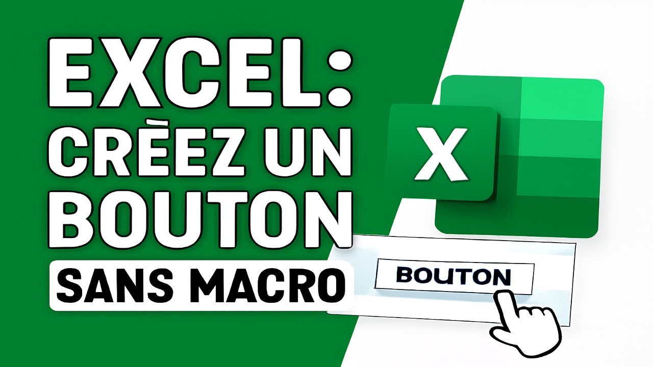 🟢📊 Excel : Créez un Bouton Sans Macro en 2 Secondes !