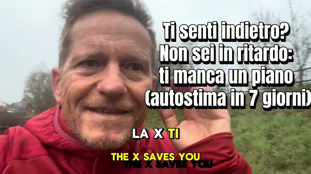 Ti senti indietro? Non sei in ritardo ti manca un piano autostima in 7 giorni#daigasaltuosuccesso