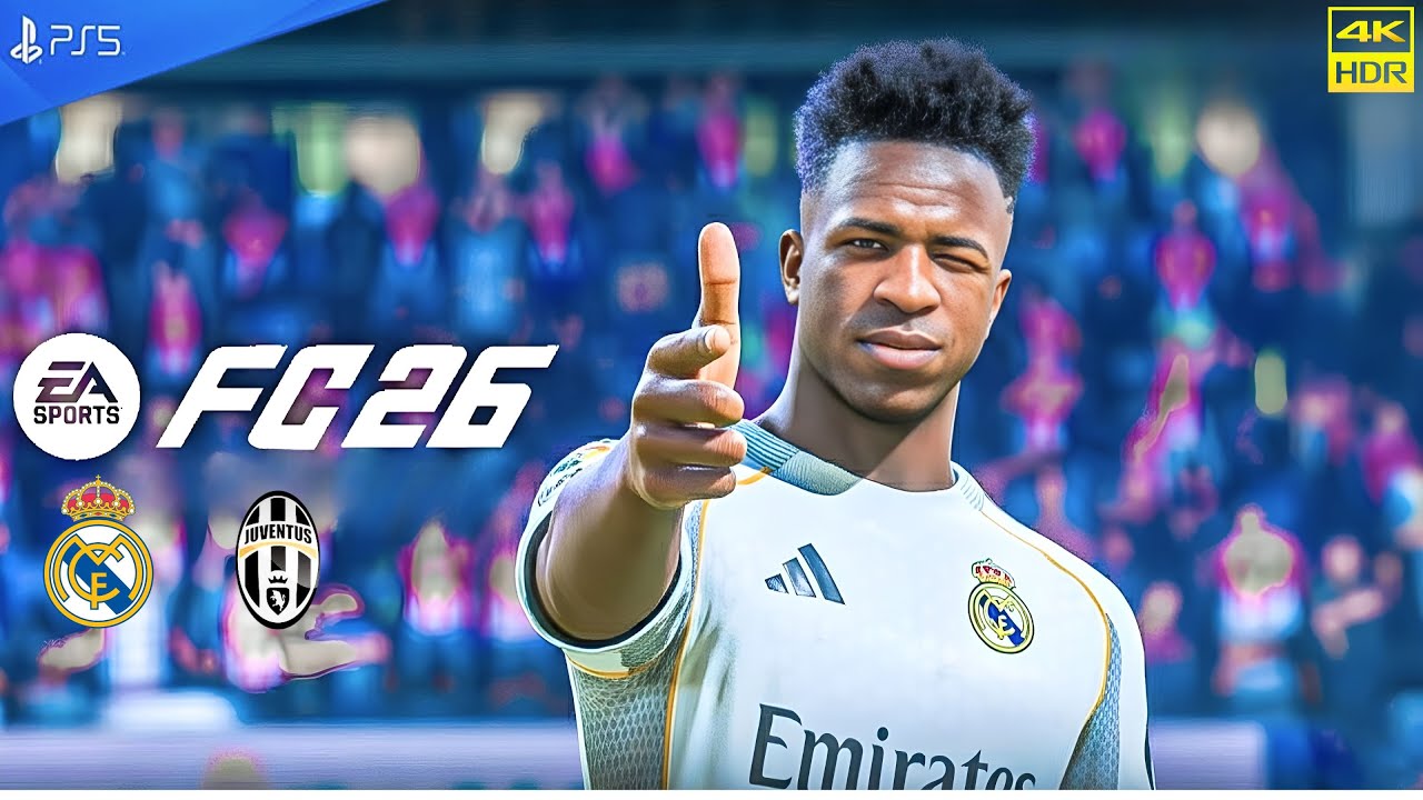 EA Sports FC 26 Real Madrid vs. Juventus - Champions League 25/26 Full Match PS5 4K 120 FPS Gameplay