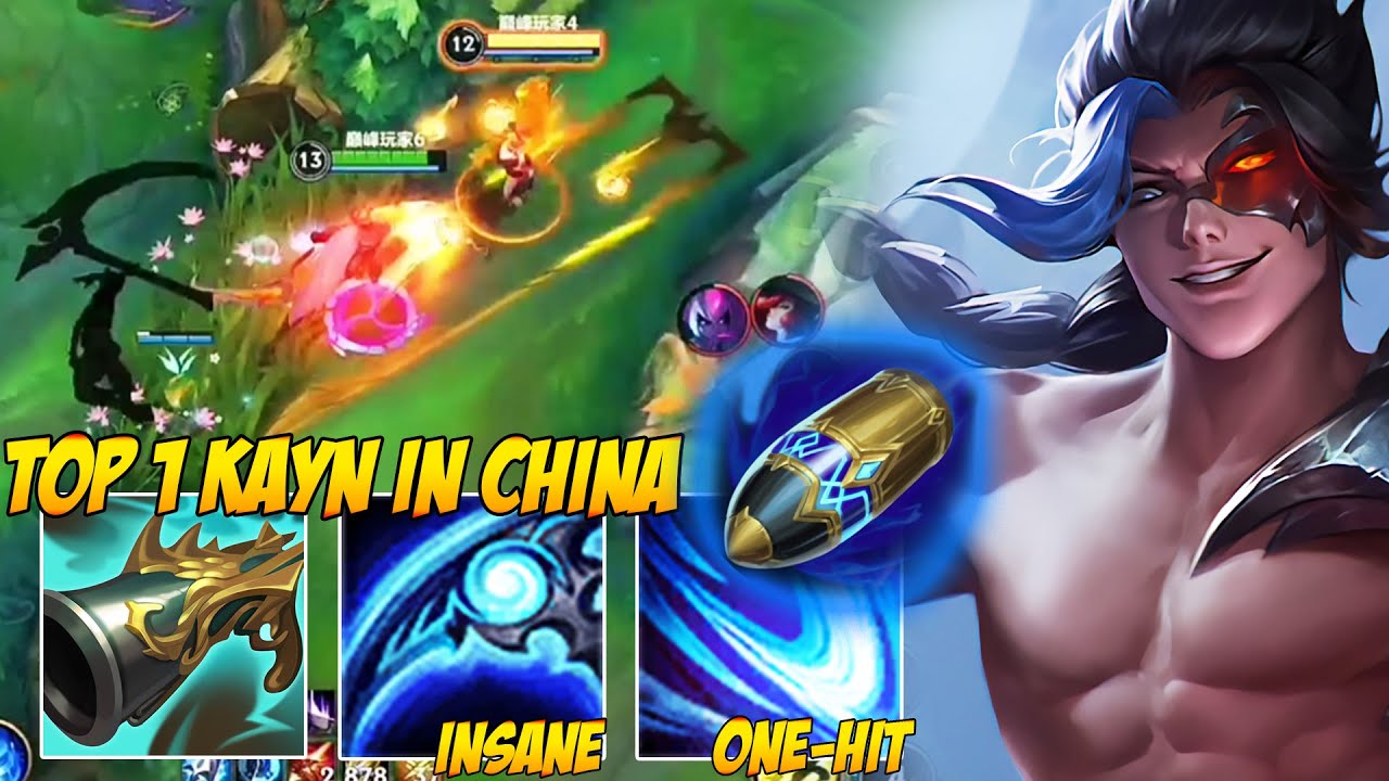 THIS IS WHY KAYN PERMA BANNED IN CHINA | EASY 1VS5 - WILD RIFT