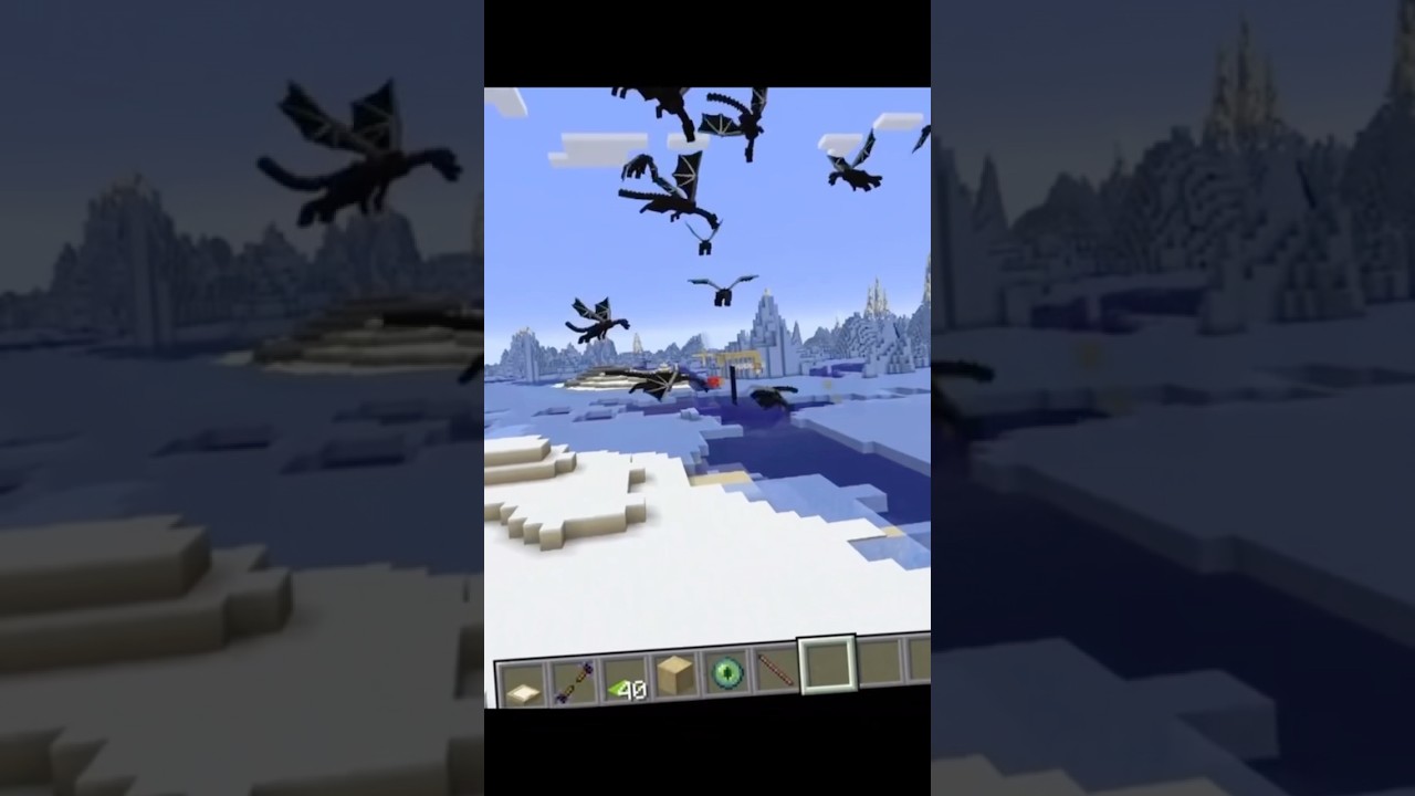 Is this suppose to happen in Minecraft?!?  #minecraft #minecraftmemes #minecraftmods