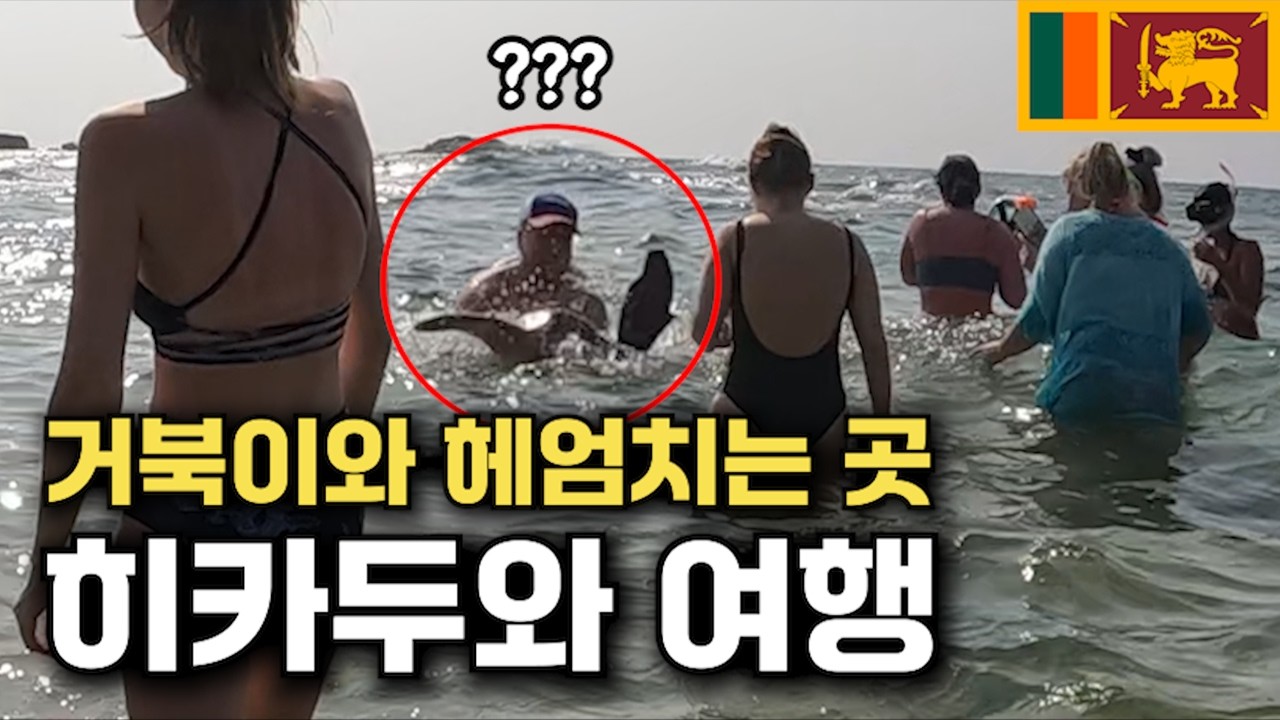 따뜻한 겨울 여행지 스리랑카 히카두와 여행하기_[스리랑카, 히카두와]【세계여행153】